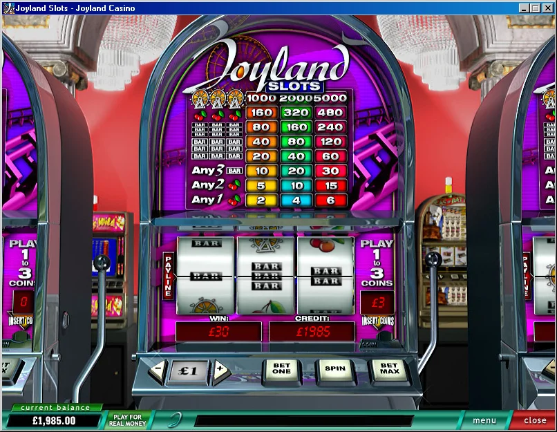 Play slots online for real money